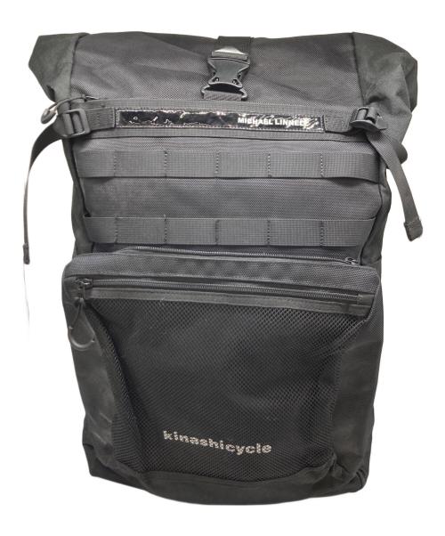 kinashicycle（キナシサイクル）kinashicycle (キナシサイクル) コラボバックパック ブラックの古着・服飾アイテム