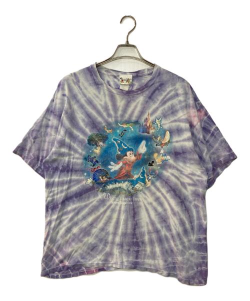 DISNEY（ディズニー）DISNEY (ディズニー) 90-00`sファンタジアTee パープル サイズ:Lの古着・服飾アイテム