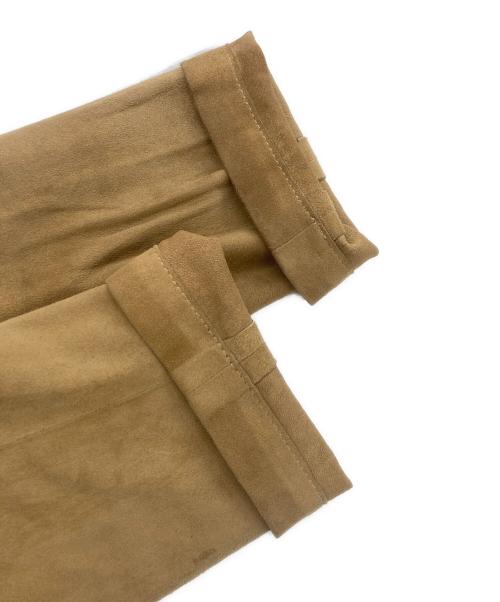 GUCCI（グッチ）GUCCI (グッチ) スウェードシャツ ブラウン サイズ:40の古着・服飾アイテム