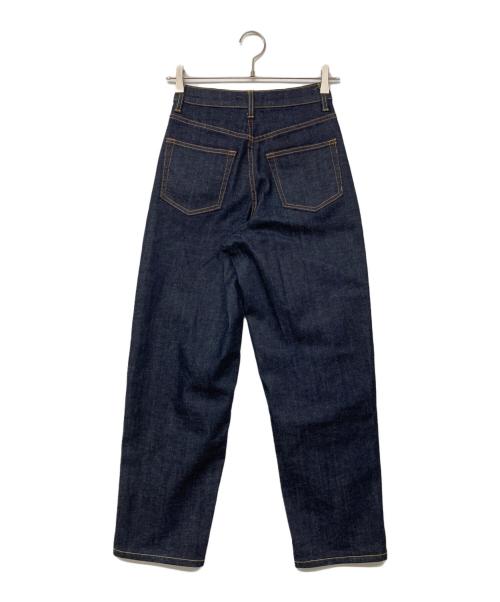 23区（ニジュウサンク）23区 (ニジュウサンク) コクーンシルエット パンツ インディゴ サイズ:30の古着・服飾アイテム