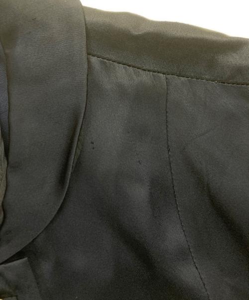 LOUIS VUITTON（ルイ ヴィトン）LOUIS VUITTON (ルイ ヴィトン) モノグラム柄ボタン レーヨンシャツ ネイビー サイズ:38の古着・服飾アイテム