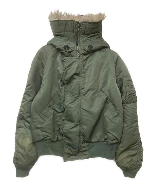 ALPHA（アルファ）ALPHA (アルファ) N-2Bジャケット オリーブ サイズ:Mの古着・服飾アイテム