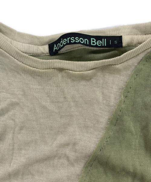 ANDERSSON BELL（アンダーソンベル）ANDERSSON BELL (アンダーソンベル) COLOR MIX DRESS/ノースリーブワンピース ブラック サイズ:Sの古着・服飾アイテム