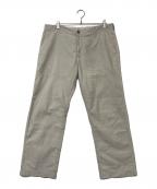 C.P COMPANYシーピーカンパニー）の古着「コットンダブルニーパンツ」｜ベージュ