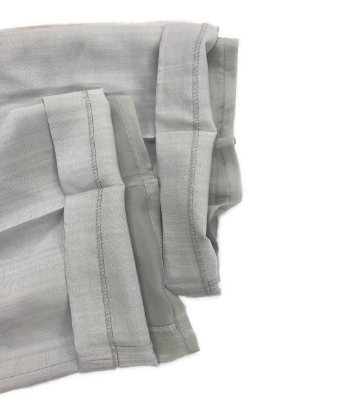 ebure（エブール）ebure (エブール) センタープレスパンツ スカイブルー サイズ:36の古着・服飾アイテム