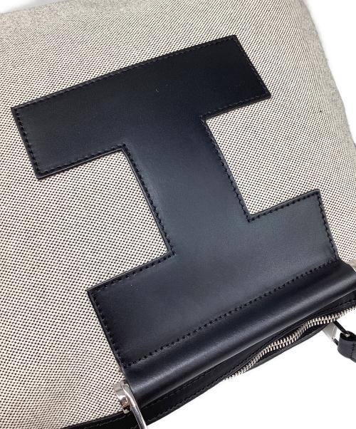 IACUCCI（イアクッチ）IACUCCI (イアクッチ) ギブリ L SALE E PEPE/RUGA ベージュ×ブラックの古着・服飾アイテム