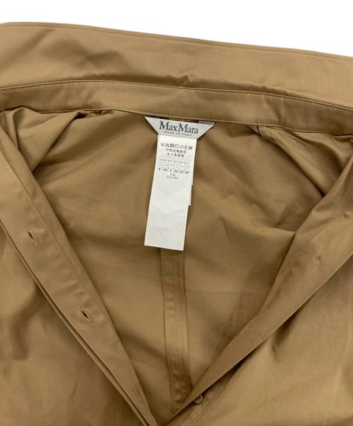 MaxMara（マックスマーラ）MaxMara (マックスマーラ) 袖ニット切替ワンピース ベージュ サイズ:34の古着・服飾アイテム