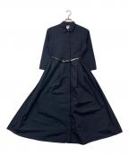 'S Max Maraエスマックスマーラ）の古着「シャツワンピース」｜ネイビー