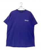 BALENCIAGAバレンシアガ）の古着「キャンペーンロゴプリントtシャツ」｜ネイビー