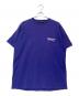 BALENCIAGA（バレンシアガ）の古着「キャンペーンロゴプリントtシャツ」｜ネイビー