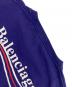中古・古着 BALENCIAGA (バレンシアガ) キャンペーンロゴプリントtシャツ ネイビー サイズ:M：17000円