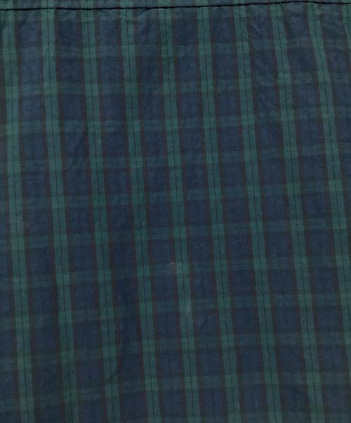 WTAPS（ダブルタップス）WTAPS (ダブルタップス) COTTON. BROADCLOTH. TEXTILE グリーン×ブルー サイズ:X02の古着・服飾アイテム