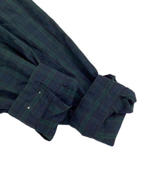 WTAPS（ダブルタップス）WTAPS (ダブルタップス) COTTON. BROADCLOTH. TEXTILE グリーン×ブルー サイズ:X02の古着・服飾アイテム