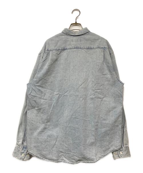 SUPREME（シュプリーム）SUPREME (シュプリーム) Small Box Shirt スカイブルー サイズ:Mの古着・服飾アイテム