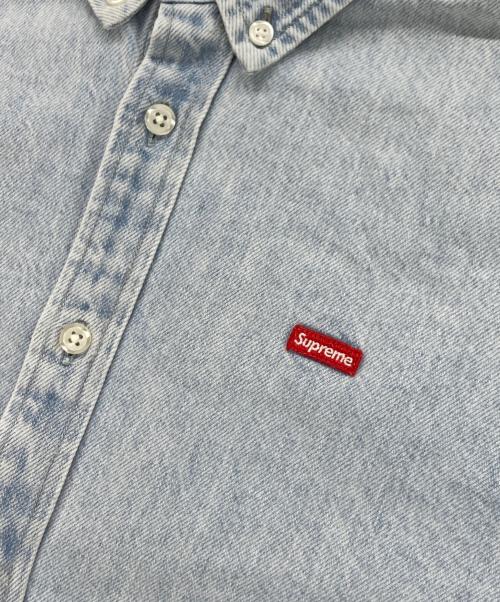 SUPREME（シュプリーム）SUPREME (シュプリーム) Small Box Shirt スカイブルー サイズ:Mの古着・服飾アイテム