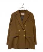 BEAMS Lightsビームスライト）の古着「テーラード ダブル ジャケット」｜ブラウン