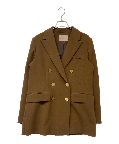 BEAMS Lights（ビームスライト）BEAMS Lights (ビームスライト) テーラード ダブル ジャケット ブラウン サイズ:36の古着・服飾アイテム