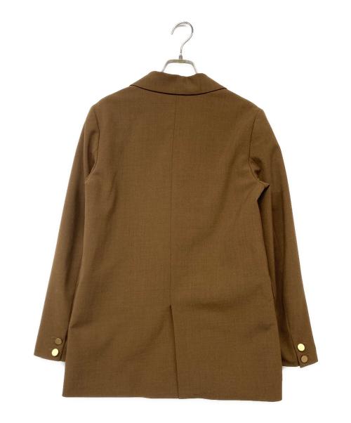 BEAMS Lights（ビームスライト）BEAMS Lights (ビームスライト) テーラード ダブル ジャケット ブラウン サイズ:36の古着・服飾アイテム