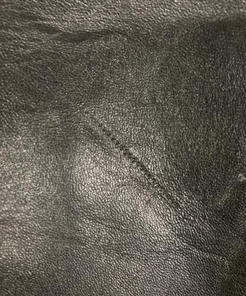 GVF IMPERCUIR GRAULHET（ジーブイエフ）GVF IMPERCUIR GRAULHET (ジーブイエフ) コルビジェジャケット ブラック サイズ:記載なしの古着・服飾アイテム