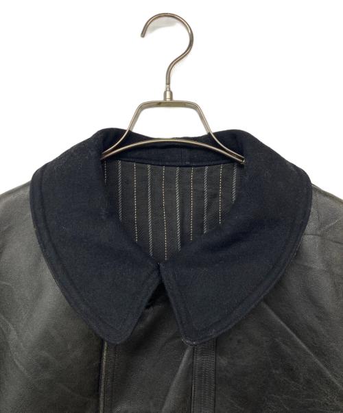 NOEL CUIR（ノエル キュイール）NOEL CUIR (ノエル キュイール) コルビジェジャケット ブラック サイズ:記載なしの古着・服飾アイテム