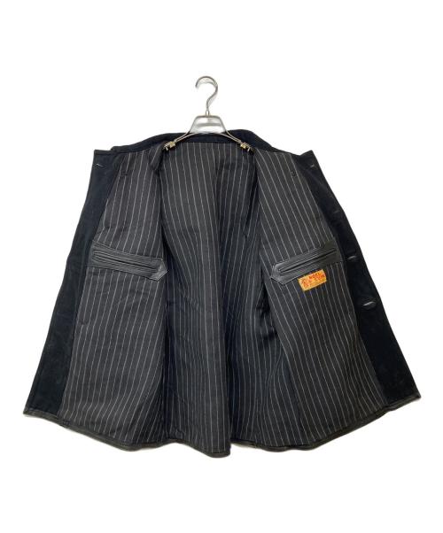 NOEL CUIR（ノエル キュイール）NOEL CUIR (ノエル キュイール) コルビジェジャケット ブラック サイズ:記載なしの古着・服飾アイテム