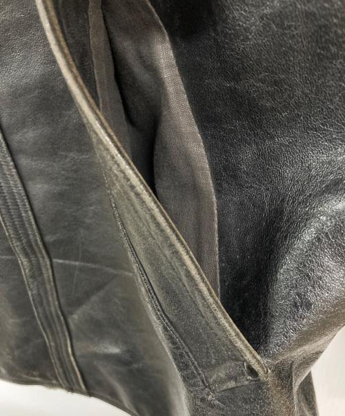 NOEL CUIR（ノエル キュイール）NOEL CUIR (ノエル キュイール) コルビジェジャケット ブラック サイズ:記載なしの古着・服飾アイテム