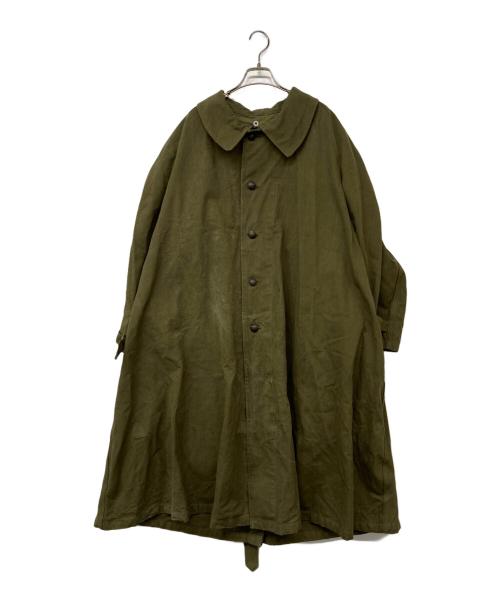 French Army（フランス軍）French Army (フレンチアーミー) M-35モーターサイクルコート カーキ サイズ:2の古着・服飾アイテム