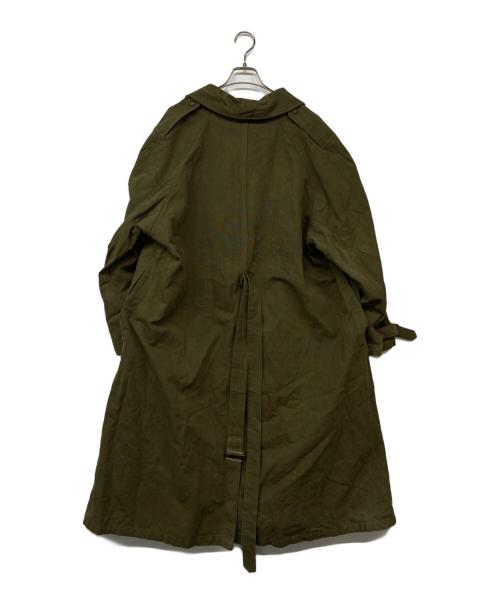 French Army（フランス軍）French Army (フレンチアーミー) M-35モーターサイクルコート カーキ サイズ:2の古着・服飾アイテム