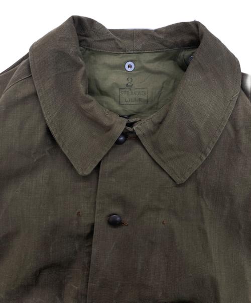 French Army（フランス軍）French Army (フレンチアーミー) M-35モーターサイクルコート カーキ サイズ:2の古着・服飾アイテム