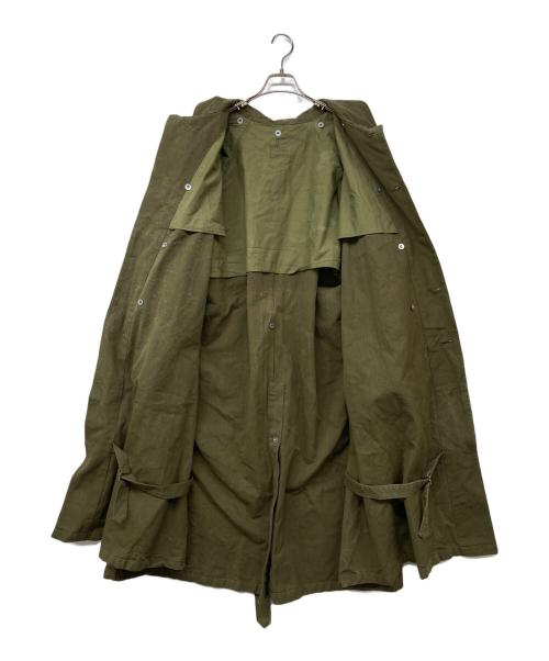 French Army（フランス軍）French Army (フレンチアーミー) M-35モーターサイクルコート カーキ サイズ:2の古着・服飾アイテム
