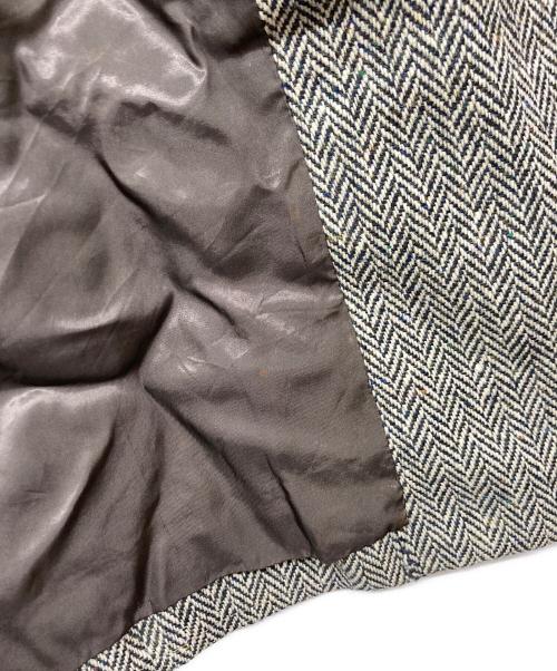 Burberry's（バーバリー）Burberry's (バーバリーズ) 比翼ウールステンカラーコート グレー サイズ:Sの古着・服飾アイテム