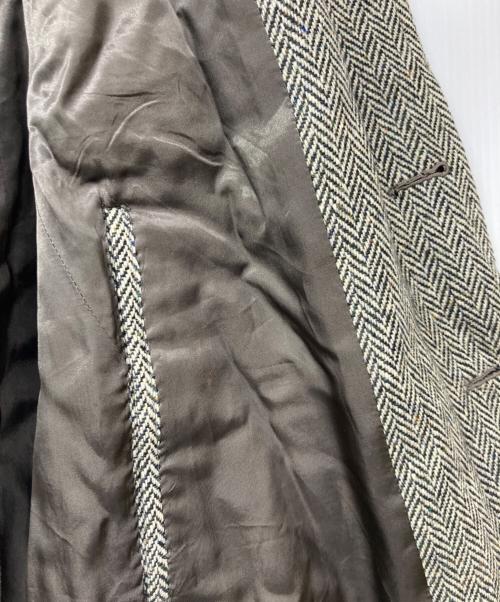 Burberry's（バーバリー）Burberry's (バーバリーズ) 比翼ウールステンカラーコート グレー サイズ:Sの古着・服飾アイテム