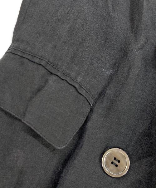 SLOBE IENA（スローブ イエナ）SLOBE IENA (スローブ イエナ) ラミージョーゼットジャケット ブラック サイズ:記載なしの古着・服飾アイテム