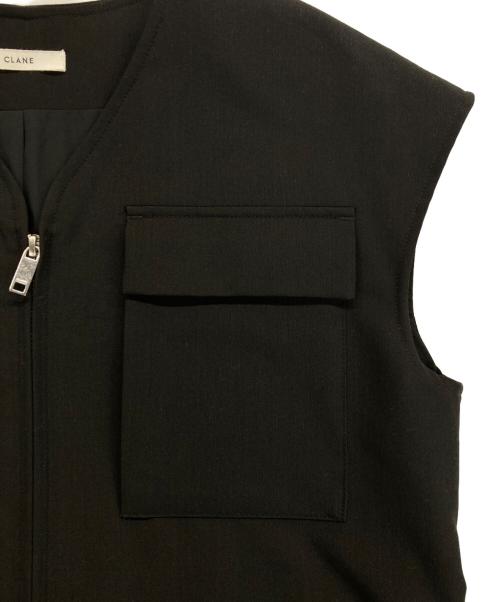 CLANE（クラネ）CLANE (クラネ) 2WAY POCKET DESIGN ZIP ONEPIECE オレンジ 未使用品の古着・服飾アイテム