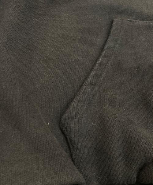 FEELS（フィールズ）FEELS (フィールズ) 刺繍パーカー ブラック サイズ:Lの古着・服飾アイテム