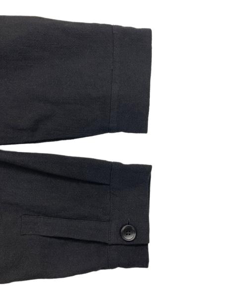 FEELS（フィールズ）FEELS (フィールズ) LINEN ZIP UP BLOUSON ネイビー サイズ:Mの古着・服飾アイテム