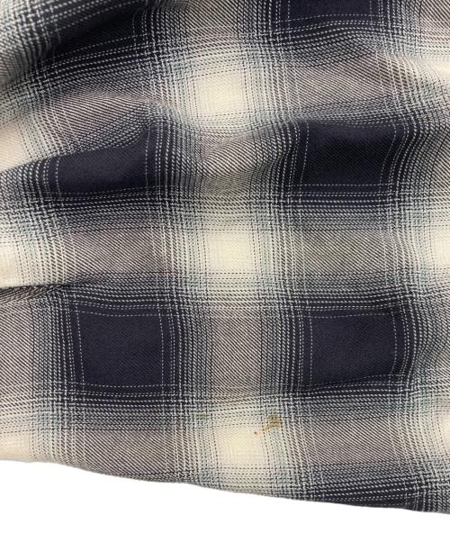 AiE（エーアイイー）AiE (エーアイイー) オンブレレーヨンツイル ペインターシャツ ブラック サイズ:Sの古着・服飾アイテム