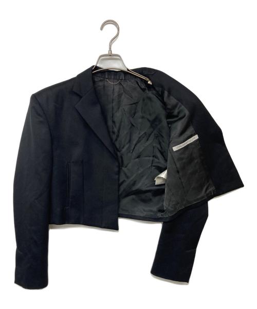 JOHN LAWRENCE SULLIVAN（ジョン ローレンス サリバン）JOHN LAWRENCE SULLIVAN (ジョン ローレンス サリバン) カットオフジャケット ブラック サイズ:Mの古着・服飾アイテム