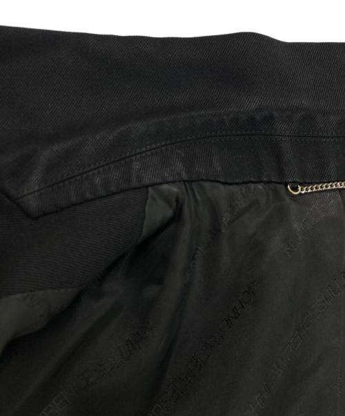 JOHN LAWRENCE SULLIVAN（ジョン ローレンス サリバン）JOHN LAWRENCE SULLIVAN (ジョン ローレンス サリバン) カットオフジャケット ブラック サイズ:Mの古着・服飾アイテム