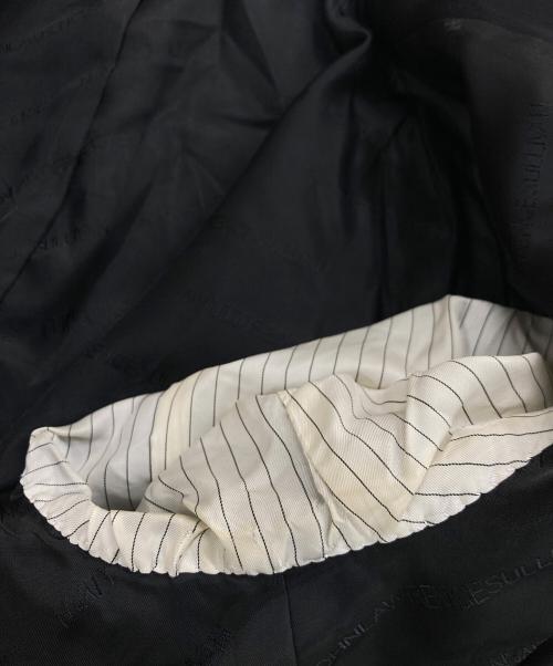 JOHN LAWRENCE SULLIVAN（ジョン ローレンス サリバン）JOHN LAWRENCE SULLIVAN (ジョン ローレンス サリバン) カットオフジャケット ブラック サイズ:Mの古着・服飾アイテム