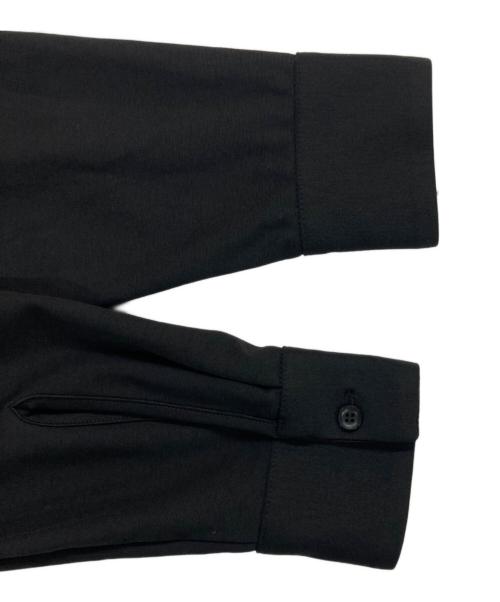 AKIKOAOKI（アキコアオキ）AKIKOAOKI (アキコアオキ) STRETCH COSET SHIRTS ブラック サイズ:Fの古着・服飾アイテム