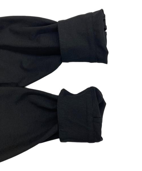 AKIKOAOKI（アキコアオキ）AKIKOAOKI (アキコアオキ) STRETCH COSET SHIRTS ブラック サイズ:Fの古着・服飾アイテム