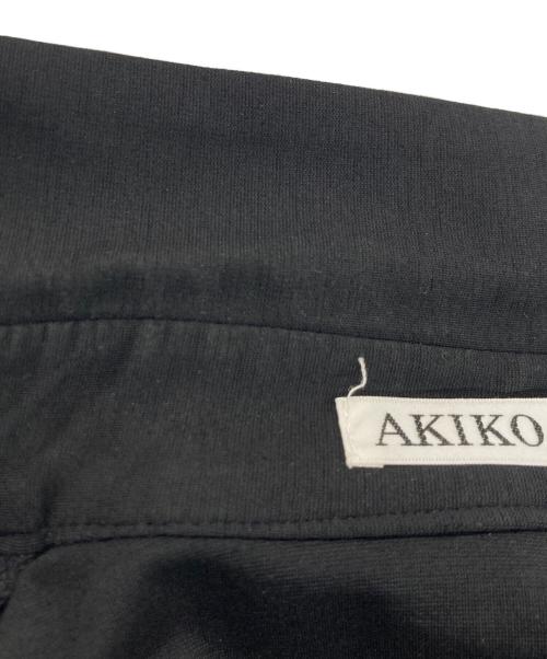 AKIKOAOKI（アキコアオキ）AKIKOAOKI (アキコアオキ) STRETCH COSET SHIRTS ブラック サイズ:Fの古着・服飾アイテム