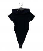 JOSEMOONジョゼムーン）の古着「HOODIE BODY SUITS」｜ブラック