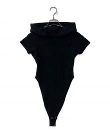 JOSEMOON（ジョゼムーン）の古着「HOODIE BODY SUITS」｜ブラック
