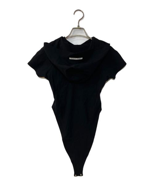 JOSEMOON（ジョゼムーン）JOSEMOON (ジョゼムーン) HOODIE BODY SUITS ブラック サイズ:Fの古着・服飾アイテム