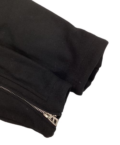 UNITED TOKYO（ユナイテッドトーキョー）UNITED TOKYO (ユナイテッドトーキョー) メルトンライダースコート ブラック サイズ:2の古着・服飾アイテム