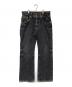 KOOKY ZOO（ク―キーズ―）の古着「JUVENILE FLARE DENIM PANTS」｜グレー