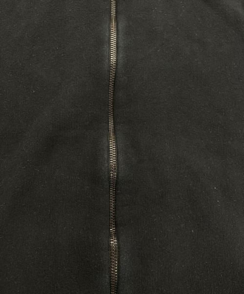 Y's（ワイズ）Y's (ワイズ) ノースリーブバックジップパーカー ブラック サイズ:2の古着・服飾アイテム