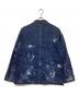 UNITED ARROWS & SONS (ユナイテッドアローズ アンド サンズ) PAINTED DENIM JACKET ブルー サイズ:Ｌ：8000円